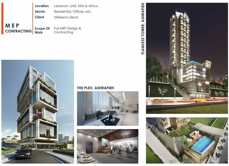 MEP Contracting Portfolio